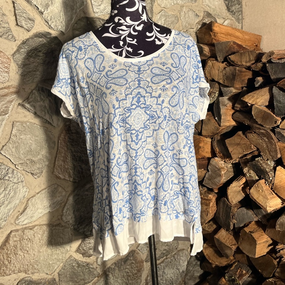 Tommy Hilfiger Paisley Print Short Sleeve XL